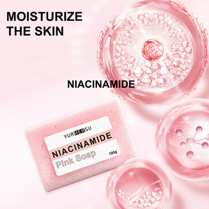 Jabón facial y corporal de niacinamida de etiqueta privada-Exfoliación suave y control de aceite, combate <span class=keywords><strong>la</strong></span> opacidad naturalmente - Product Image 5