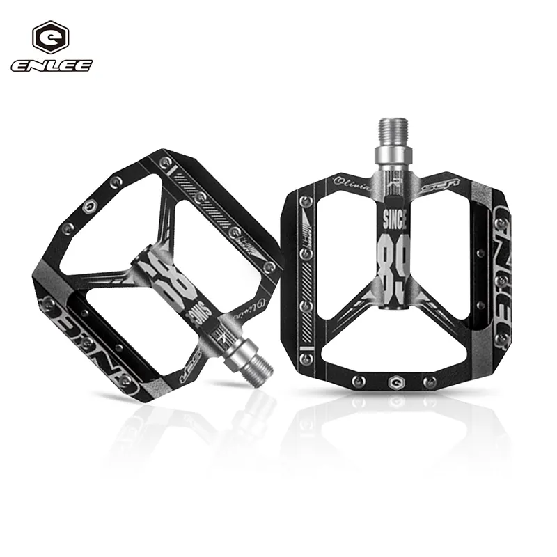 ENLEE Siêu Nhẹ CNC Xe Đạp Leo Núi Pedal L7U Chất Liệu + DU Mang Hợp Kim Nhôm Xe Đạp Pedal Cho Mtb DH XC