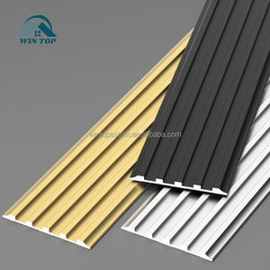 Win Top Profilé en alliage d'aluminium pour escaliers Anti Slip Stair Nosing Edge Trim Vinyl Cover Step Edge Protection Trim - Product Image 2