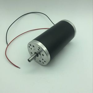 Motor de CC de Imán Permanente Inteligente de 42mm con Eje Helicoidal y Montaje de Brida 36V Modelo 42ZYT01-FH-1 - Product Image 3