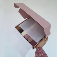 Boîte postale de luxe, châle, Hijab, écharpes, expédition personnalisée, boîtes d'emballage en carton, ensemble d'écharpe, mousseline de soie, hijab, boîte cadeau