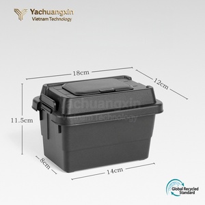 Outdoor Camping Storage <b>Box</b> PP Plastic Container With Lid And Handle For Organizing <b>Gear</b> All Seasons Use - Product Image 4