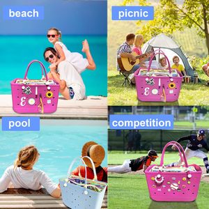 Custom <b>Beach</b> Bag Organizer with Zipper for X Large Bogg Bag <b>Accessories</b> Inserts Waterproof Rigid Insert Divider Pouch - Product Image 6