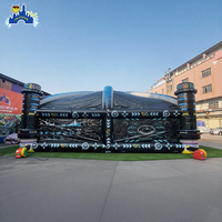 Dôme de combat gonflable interactif Laser Tag Arena Laser Maze Tent pour les locations de fêtes commerciales et les centres de divertissement