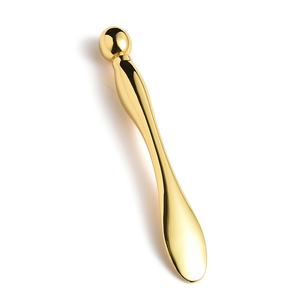 Herramienta de Masaje Facial de Metal Dorado Personalizable de Fábrica, Dispositivo para Lifting Facial - Product Image 2