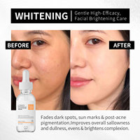 Sérum éclaircissant au glutathion OEM/ODM, glutathion végétalien, collagène, sérum facial à la vitamine C