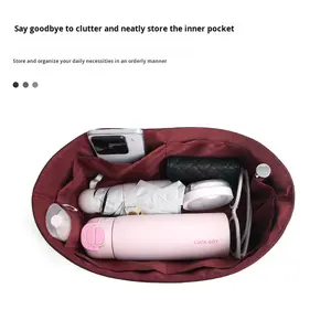 Bolsa Interior Compatible con <span class=keywords><strong>OnTheGo</strong></span> para Bolsos Tote, Abierta, Mediana, Grande, Ultraligera, Transpirable, Organizador de Almacenamiento - Product Image 4