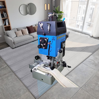Machine à coudre surjeteuse pour tapis de type continu, vente chaude, machine à coudre surjeteuse pour ourlet de tapis, prix en Italie