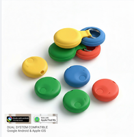 Tarjeta Inteligente con GPS para Mascotas, Rastreador de Navegación, Sistema Dual Certificado, Aplicación de Localización Google Find My Device, Control por Aplicación, Recargable