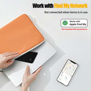 Mfi Carga inalámbrica Dispositivo antipérdida Seguimiento de posición Mini buscador Localizador <span class=keywords><strong>Gps</strong></span> Find My Tag Ultra Thin Smart Wallet <span class=keywords><strong>Tracker</strong></span> Card - Product Image 6