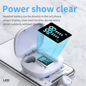 <span class=keywords><strong>Auriculares</strong></span> inalámbricos ABS con Control táctil, cascos hifi genuinos con sonido azul y Sensor inteligente - Product Image 2