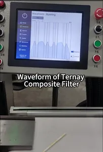 Sistema di ispezione auto offline per perline di filtro per sigarette aromatiche per macchina di laminazione tabacco