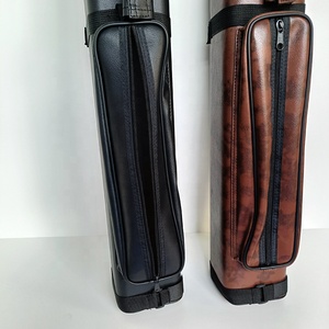 Bojue Nhà Sản Xuất 1/2 Phong Cách Tùy Chỉnh PU Da Made Thiết Kế Đặc Biệt Billiard Hồ Bơi Cue Trường Hợp - Product Image 4