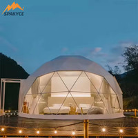 Tente d'été imperméable en PVC de haute qualité, exposition, hôtel, jardin, glamping, globe, igloo, maison boule, camping, yourte