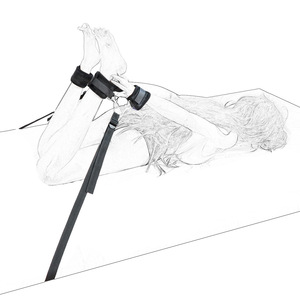 Nieuwe stijl fabrieksoutlet groothandel seksspeeltjes nylon hand- en voetboeien bondage beugels bedbinders Easy Love - Product Image 3