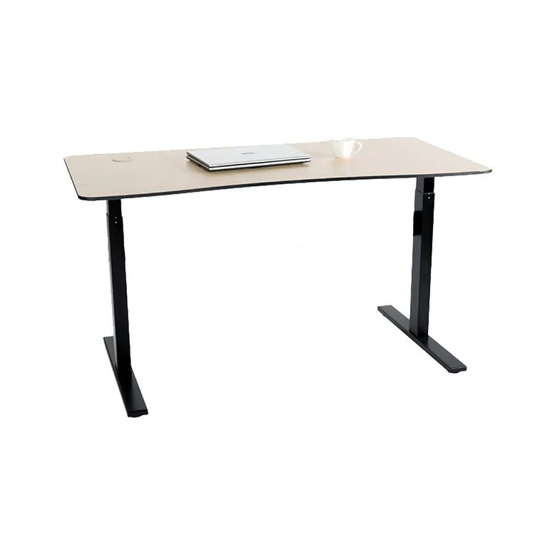 Ergonomik ofis mobilyaları Modern kaldırma masası kabinleri elektrik yüksekliği ayarlanabilir yüksek masa