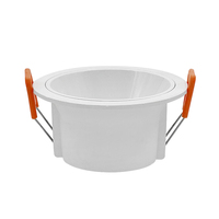 Vente en gros pas cher prix projecteur à LED pour la maison hôtel lampe COB plafonnier encastré rotatif à LED projecteur à LED lumière vers le bas