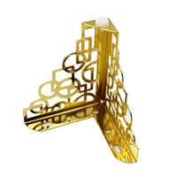 Usine nouveau Design européen moyen-orient 130MM meubles en métal armoire lit luxe Style fleur canapé meubles jambe accessoires