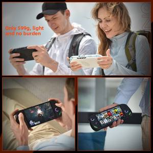 Console de jeu portable OneXPlayer F1pro HX370 7 pouces avec Windows 11, processeur AMD AI HX370, taux de rafraîchissement élevé de 144 Hz, <span class=keywords><strong>Steam</strong></span> trois-en-un - Product Image 5