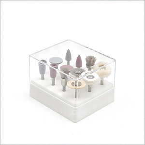 Kit di 12 Pezzi per Lucidatura in Silicone, Strumenti per Resina, Porcellana e Zirconia, Macchina a Bassa Velocità con Impugnatura Flessibile, Materiali di Consumo Dentali - Product Image 5