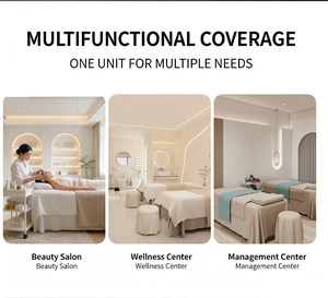 เครื่องเสริมความงามร่างกายแบบ 3 in 1 พร้อมระบบทำความร้อน ดูดสิ่งสกปรก และกระแสไฟฟ้าไมโคร 8 โหมด ช่วยผ่อนคลายกล้ามเนื้อ กระตุ้นการดูดซึมของสารบำรุงผิว เหมาะสำหรับใช้ในร้านเสริมสวย - Product Image 5