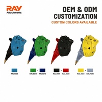 Vibro-déchiqueteur hydraulique RAY RVR-30 pour excavatrices de 20-25 tonnes et sols glacés