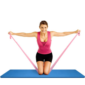Bande de résistance Bonriki, force moyenne, en latex, pour le fitness et le remodelage corporel, aides pour le yoga - Product Image 3