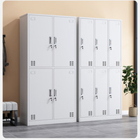 Armoire de classement contemporaine et élégante de qualité commerciale, unité métallique adaptable pour la maison, le bureau, l'hôpital, le sous-sol