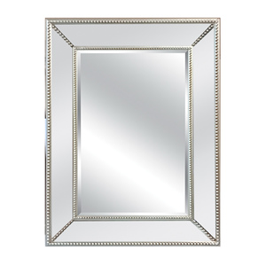 Specchio Moderno Decorativo da Parete per Soggiorno e Corridoio con Cornice in Legno Stile Veneziano - Product Image 6