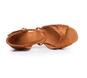 Vente d'usine professionnelle 5/7 cm Satin <span class=keywords><strong>chaussures</strong></span> de danse de salon <span class=keywords><strong>Salsa</strong></span> pratique Performance <span class=keywords><strong>chaussures</strong></span> femmes latines <span class=keywords><strong>chaussures</strong></span> de danse - Product Image 2