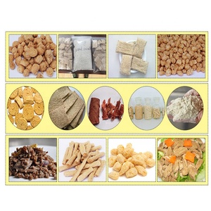 Tsp đậu nành protein mảnh đùn máy móc khô tvp kết cấu protein thực vật khối sản xuất dòng máy thiết bị nhà máy - Product Image 2