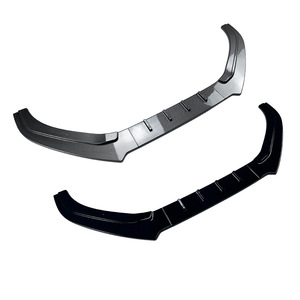 Amp-Z Front Bumper Lip <b>Splitter</b> Carbon Fiber Texture Matte Finish For Volkswagen Polo MK5 6C GTI 2015-2018 - Product Image 5