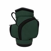Sac de golf Den Caddy en cuir PU avec logo personnalisé OEM, sac de présentation pour club de golf, fabricant en gros