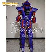 Costume de robot LED en gros, unisexe, pour adultes, idéal pour les spectacles de carnaval, de rave et de scène - En stock