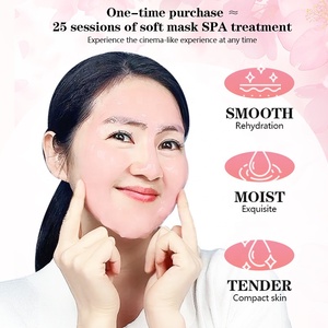 Mascarilla Facial y Corporal Blanqueadora de Marca Privada con <span class=keywords><strong>Gel</strong></span> de Colágeno de Algas, Vitamina C, Centella y Arbutina + Polvo para Piel Grasa y Refrescante - Product Image 2