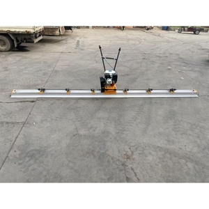 Máy làm phẳng sàn bê tông chạy điện, giá rẻ, dùng xăng, có thước đo độ rung - Product Image 4