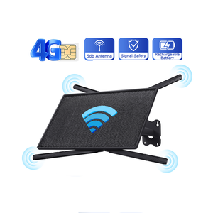 เราเตอร์ไร้สายกลางแจ้ง 10W 15W 20W กำลังไฟสูง กันน้ำ IP66 บริดจ์ไร้สาย WiFi 4G LTE พร้อมแผงโซลาร์เซลล์สำหรับกล้องวงจรปิด - Product Image 2
