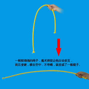 Corde rigide en plastique/nylon durable pour tours <span class=keywords><strong>de</strong></span> <span class=keywords><strong>magie</strong></span> <span class=keywords><strong>de</strong></span> close-up et accessoires <span class=keywords><strong>de</strong></span> scène, idéale pour les tours <span class=keywords><strong>de</strong></span> ficelle et les gimmicks - Product Image 4