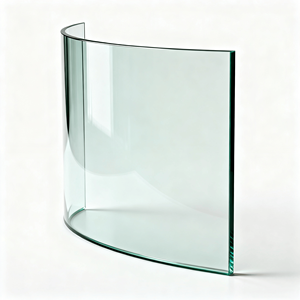 曲げ強化ガラス手すり階段用安全用途様々な厚さ穴掘削オプションバスルームキッチンホテル高 - Product Image 2