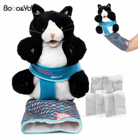 Nouveauté 2026 : Jouet pour chat de haute qualité, marionnette à main en peluche, gant de lutteur, jouets interactifs durables à mâcher pour chats et chiens avec corde