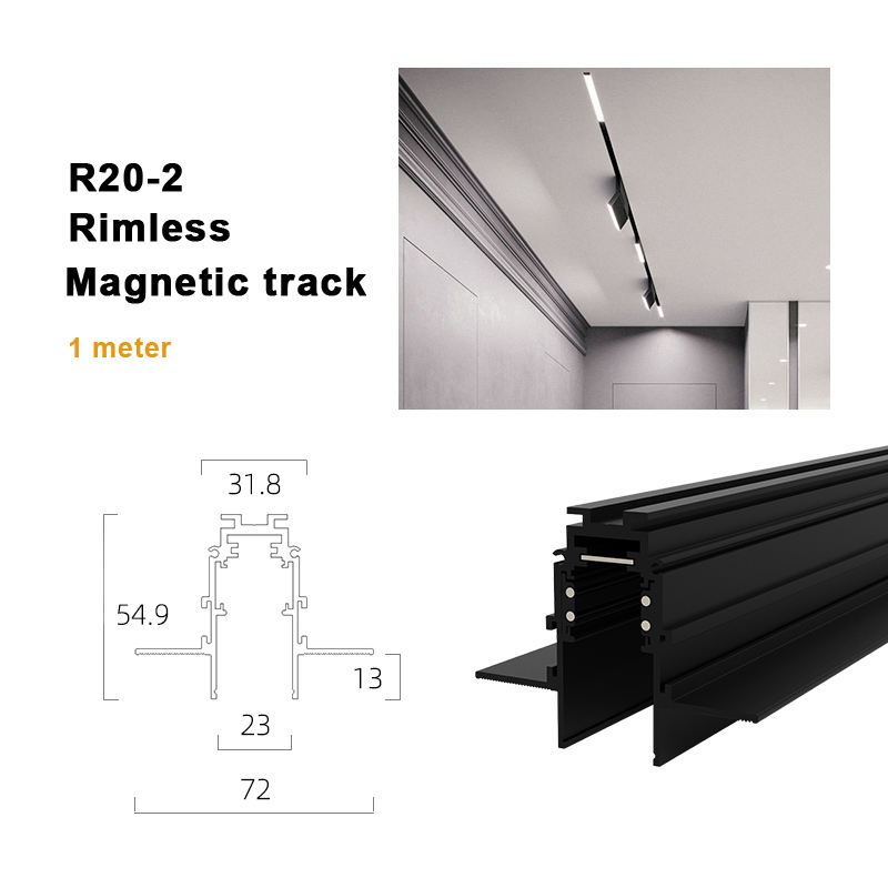 R20-2 bezel-less magnetic track 1 meter(US30.09)