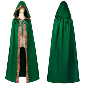Cape médiévale, manteaux de <span class=keywords><strong>pirate</strong></span>, cape longue de sorcier, poncho, guerrier, chevalier, costume de cosplay d'Halloween - Product Image 4