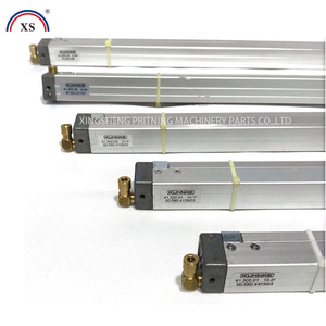 KUHNKE Pneumatic Cylinder 00.580.4129/03 Aluminum For Printing Machinery - Product Image 1