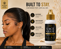 Colle professionnelle OEM à forte tenue pour perruques en dentelle, adhésif imperméable pour perruques en dentelle et systèmes capillaires