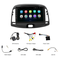 Lecteur multimédia automobile Android pour Elantra HD 2006-2010, écran OLED, navigation GPS, Wi-Fi intégré, radio FM, écran tactile