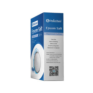 Cristaux <span class=keywords><strong>de</strong></span> <span class=keywords><strong>sulfate</strong></span> <span class=keywords><strong>de</strong></span> magnésium <span class=keywords><strong>de</strong></span> qualité alimentaire haute pureté, <span class=keywords><strong>bon</strong></span> prix, <span class=keywords><strong>sel</strong></span> d'Epsom en vrac, comprimés et flocons pour bain, chimie MgSO4 - Product Image 1