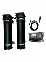 Kit Simulateur de Conduite à Vent Fanatec Conspit pour GT7 Assetto Corsa, Sensation de Vitesse du Vent Adaptative pour Jeux de Course sur PC en Intérieur