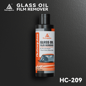 Autoquize HC209 – Nettoyant pour film gras automobile, revêtement hydrophobe, repousse la pluie et le brouillard, restaure la clarté cristalline du pare-brise - Product Image 1