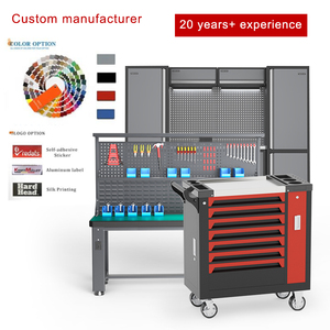 Carrito de Herramientas para Taller Mecánico de 7 Cajones con Ruedas y Gabinete Incluido - Product Image 4