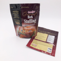 Embalaje personalizado de grado alimenticio para pollo, bolsa de soporte para pollo entero con cremallera